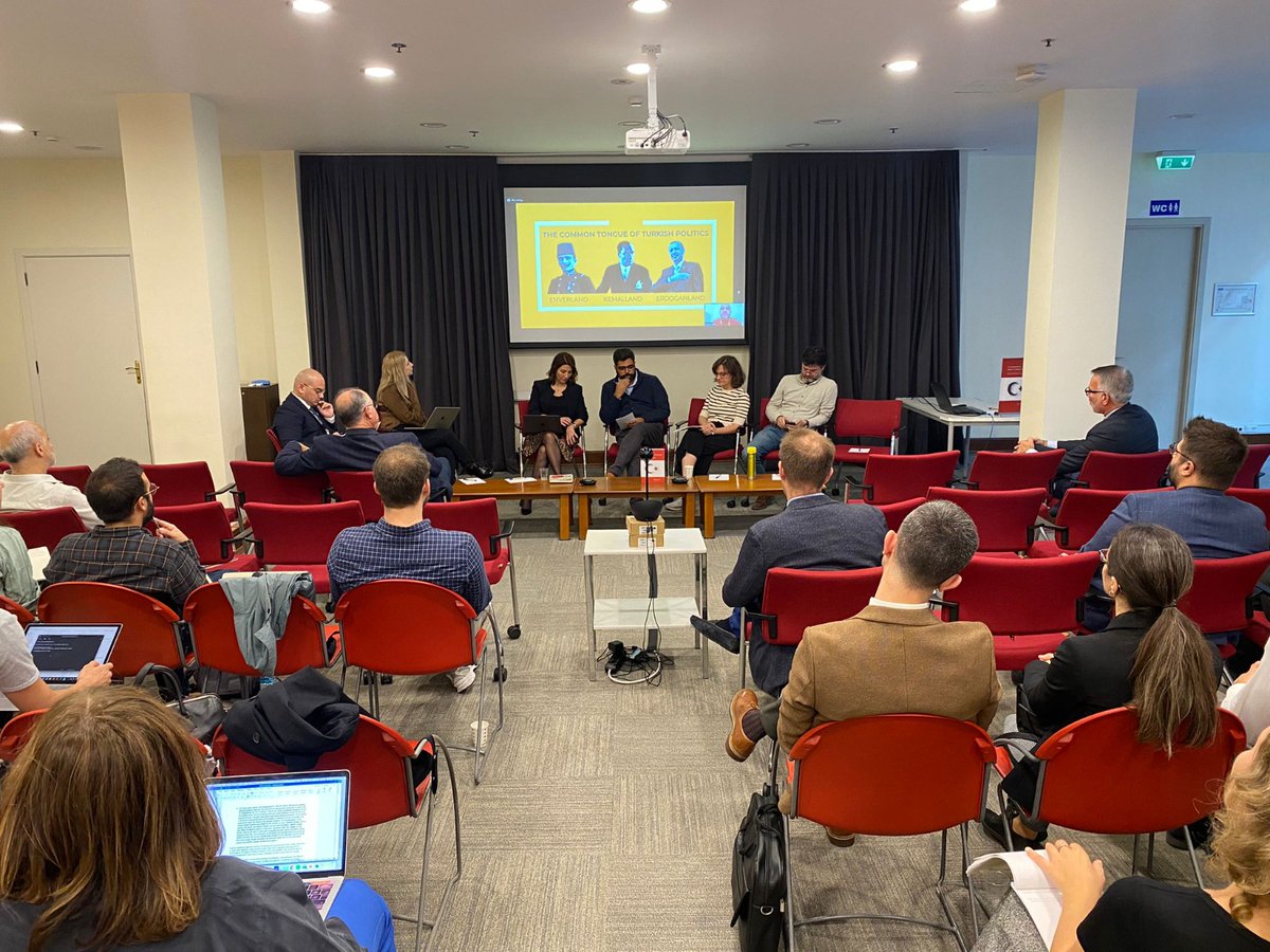 ipc_ipm's tweet photo. “A Companion to Modern Turkey's Centennial: Political, Sociological, Economic and Institutional Transformations since 1923” titled book launch event was held at Istanbul Policy Center, Karaköy. https://t.co/VsJkVXXuQW