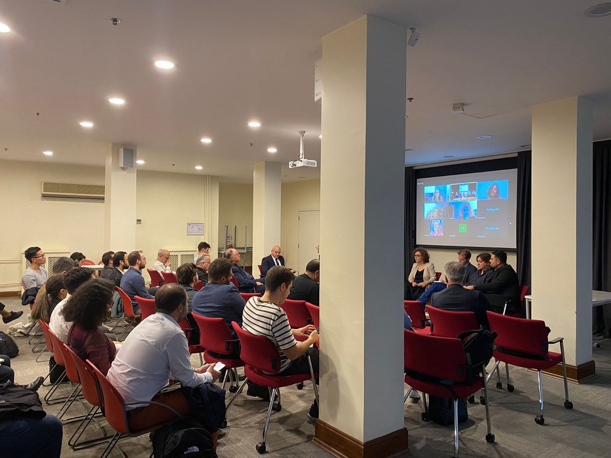 ipc_ipm's tweet photo. “A Companion to Modern Turkey's Centennial: Political, Sociological, Economic and Institutional Transformations since 1923” titled book launch event was held at Istanbul Policy Center, Karaköy. https://t.co/VsJkVXXuQW
