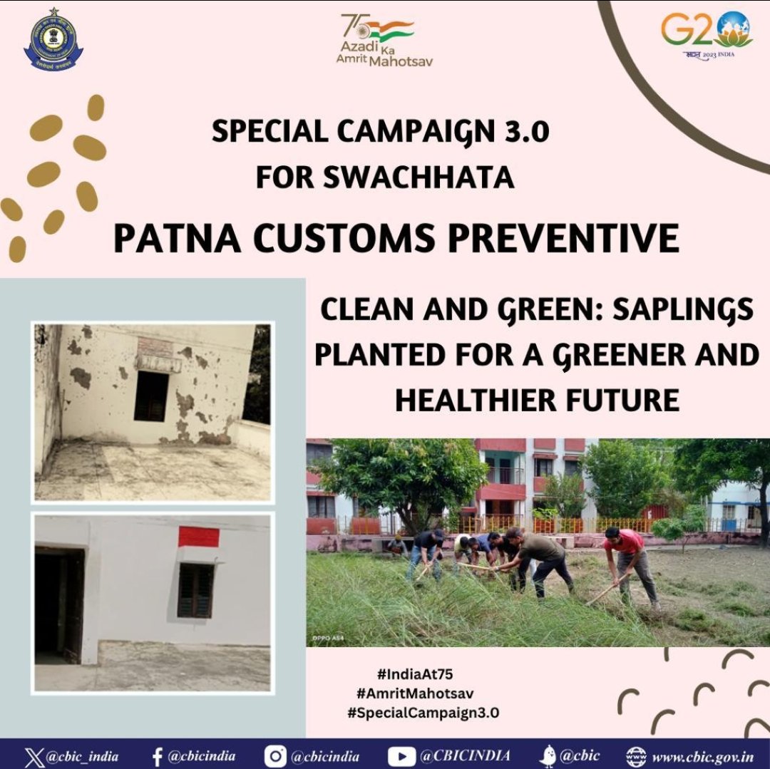 Patna Customs (Prev) Zone tweet media