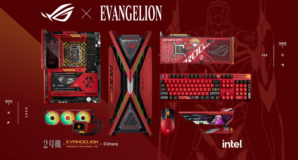 T'es le plus grand fan d'Evangelion ? Ca tombe très bien 😇 Grâce à notre concours de fou, tu peux gagner une magnifique config custom #Evangelion😍 Tente ta chance et participe via ce lien 👉fr.rog.gg/asuka-strikes-… #ROGxEVANGELION #collaborationcommerciale