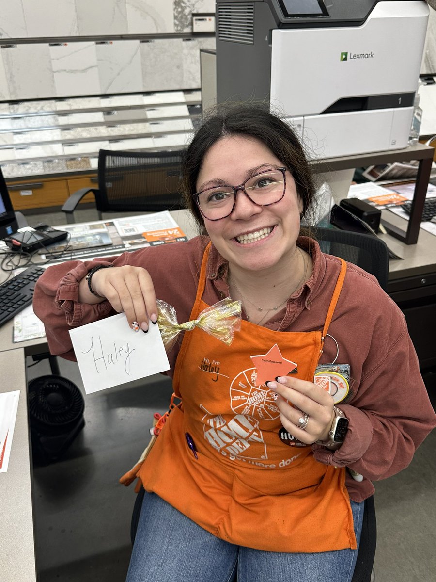 BrooklynW_THD's tweet photo. Thank you Kaye, Haley and Meg for #JUSTASKING and driving Cabinet Makeover and Custom Home Organization leads!!! #LeadsEqualSales #BIGmoney #EASYmoney @KenBaer1 @Capezza @jaybisping @kimscottholman @MeghanFulton18 @shancock83 @stewy_stew @HDIMakeoverMike @TJSanders61 https://t.co/E0JOdnuvdk
