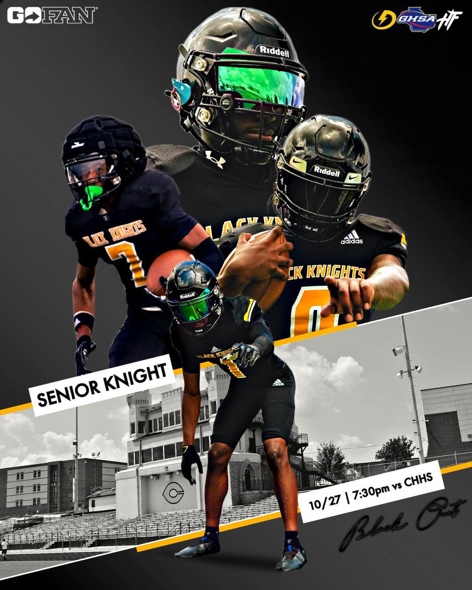 1st year coaching at the 🏰 and to be around these SR’s has really made this an unforgettable season. I love each and everyone of them like they are my own son. Last time they will step on this field at the 🏰 tonight. Let’s make it 1 to remember!!! Love y’all 🖤💛