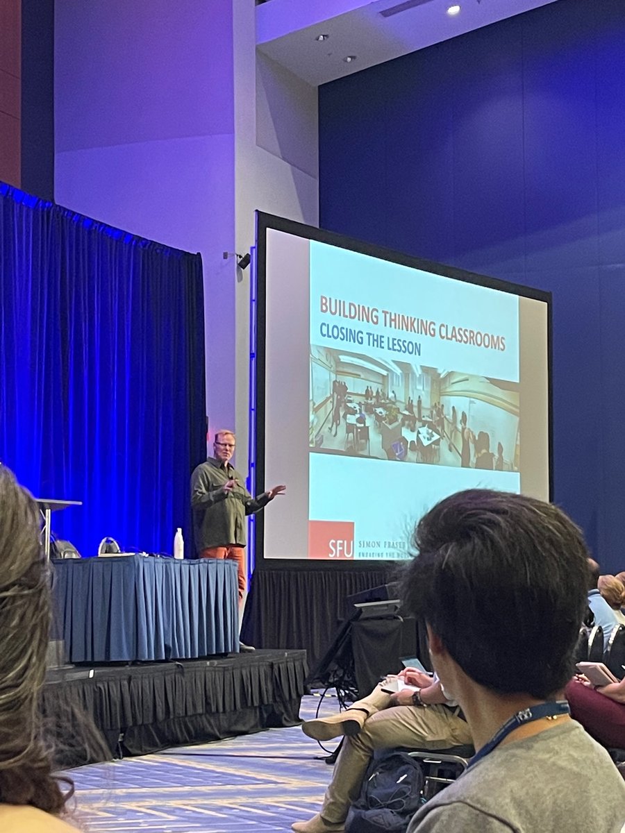 Great session alongside amazing Charleston Math Educators. Thank you <a href="/pgliljedahl/">Peter Liljedahl</a> for inspiring us with your research and Building Thinking Classrooms! <a href="/CCSDConnects/">CCSDConnects</a> #NCTMDC23