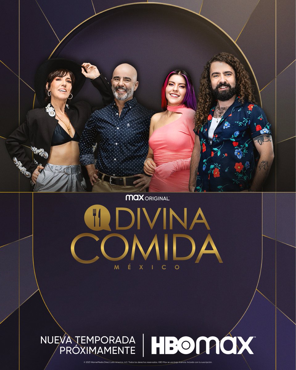 HBOMaxLat's tweet photo. La nueva temporada de #DivinaComida llegará con platos irresistibles, risas y nuevos anfitriones. https://t.co/4GOgAKVnD6