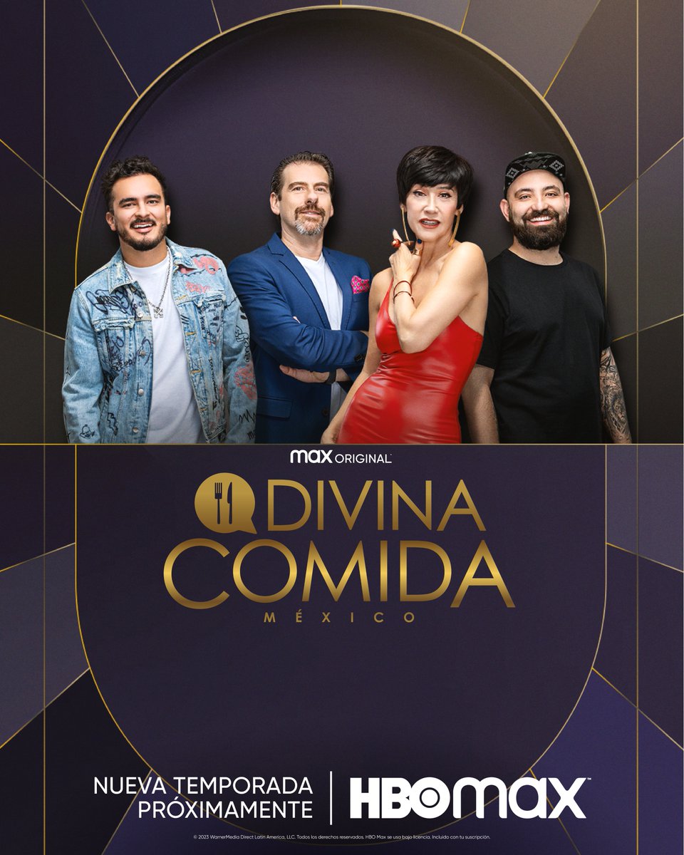 HBOMaxLat's tweet photo. La nueva temporada de #DivinaComida llegará con platos irresistibles, risas y nuevos anfitriones. https://t.co/4GOgAKVnD6