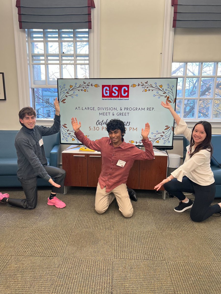 Harvard Griffin GSAS Student Council tweet media