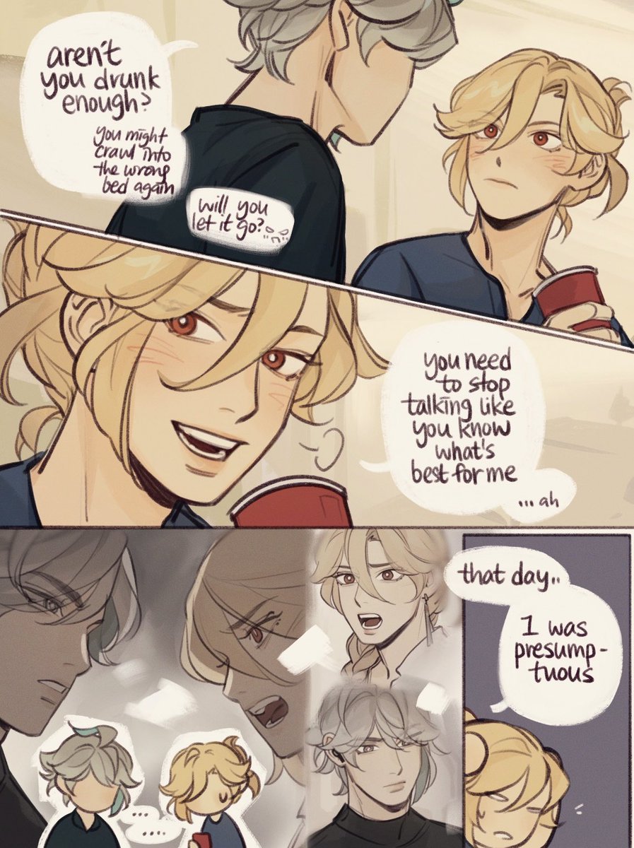 haikaveh college au; turning point (3/4) - omg they're talking