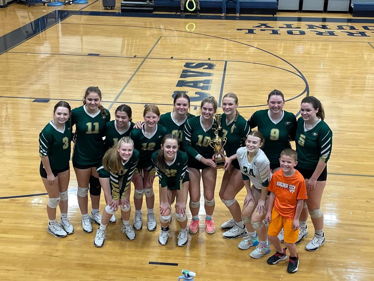 District Tournament Champs!

The Volleyball team defeated Carroll County 3-1.

GO HIGHLANDERS!