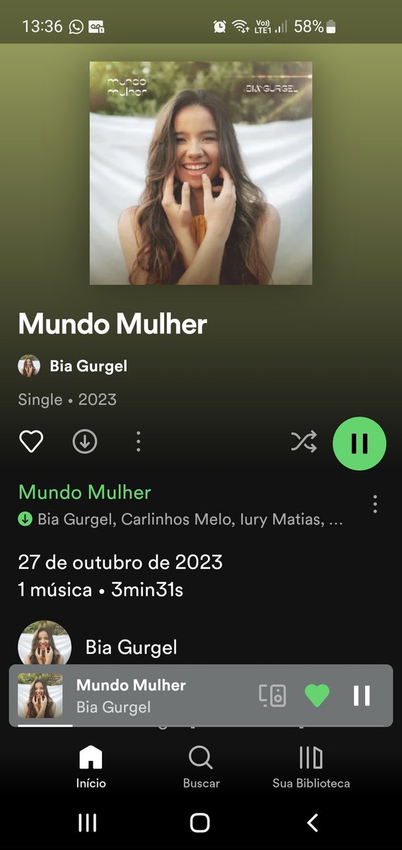 Sandyvoliveira's tweet photo. @Kathgurgel Ouvindo esse encanto em forma de música. Muito sucesso!!! Precisamos mesmo de melodias e letras de qualidade, ainda mais numa voz tão linda. Parabéns querida. https://t.co/6KN8OBVVnE