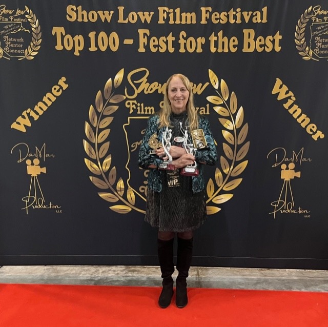 marilynswick's tweet photo. I am beyond honored to share our amazing three days at the Show Low Film Festival with two films and winning six awards at such an AMAZING film festival.
OCEAN CHILD WINS FOUR AWARDS!!!
WICKED BASS WINS TWO AWARDS!!! @showlowfilmfest https://t.co/uU8bYagNU5