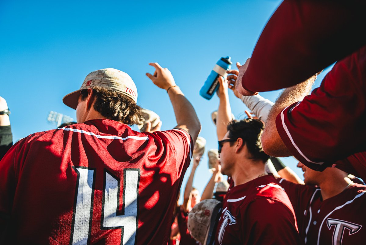 NCAABaseball's tweet photo. Brotherhood.

#NCAABaseball x 📸 @TroyTrojansBSB 
https://t.co/BZLtGKCTaX