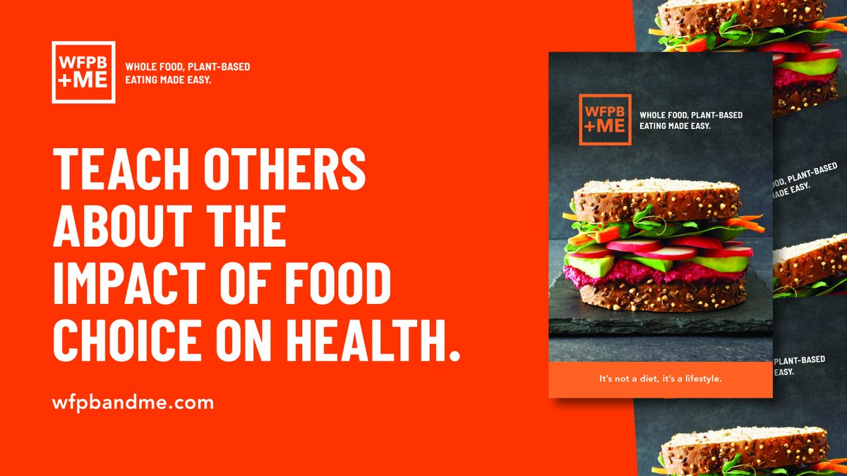 WFPBandME's tweet photo. 👉 Get the resource that makes whole food #plantbased #nutrition easy! 🥕WFPB+ME is the tool you've been looking for to teach others about the impact of food choice on #health. 🩺 https://t.co/iIJRpIm0gf #WFPB #foodasmedicine #eatplants #Reducetarian2023 https://t.co/9rYhlzqCSZ