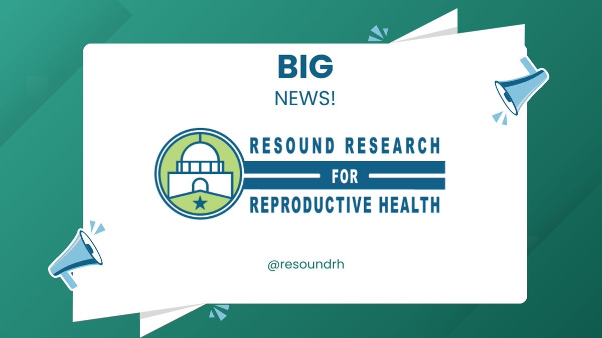 Resound Research for Reproductive Health tweet media