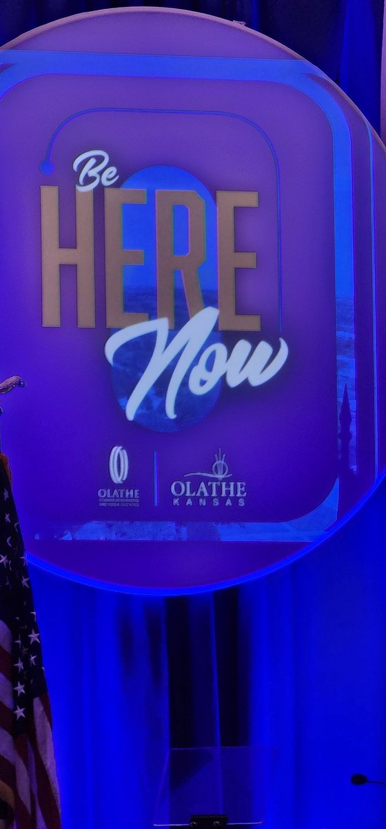 Our <a href="/atmosenergy/">atmosenergy</a> family will recognize the theme 😉 for today's #StateoftheCity address hosted by <a href="/OlatheChamber/">Olathe Chamber</a>. <a href="/CityofOlatheKS/">City of Olathe, Kansas</a> is a great place to be present... Not only for this event but for each customer we serve!