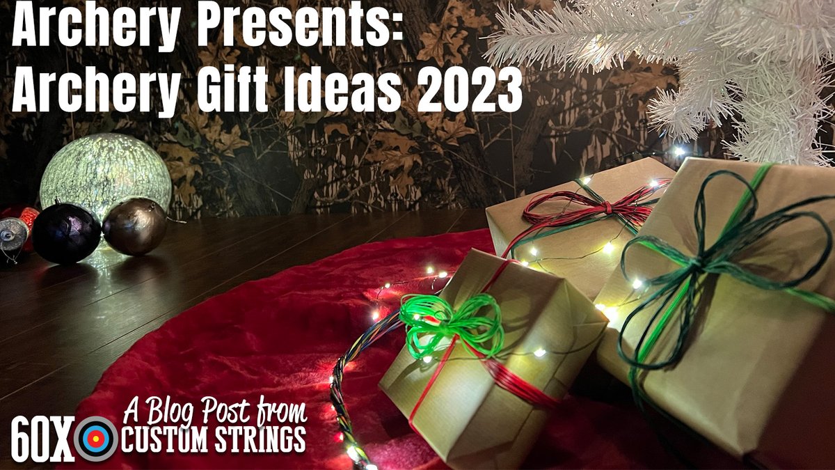 60XCustomString's tweet photo. If you’re not sure what to get your archer this holiday season, check out this blog post to glean some archery gift ideas.🎁
https://t.co/6sckwSHqo7
#archerygifts #archery #christmasgifts #holidaygifts #giftgiving #gifts https://t.co/L9NzJkNyu1