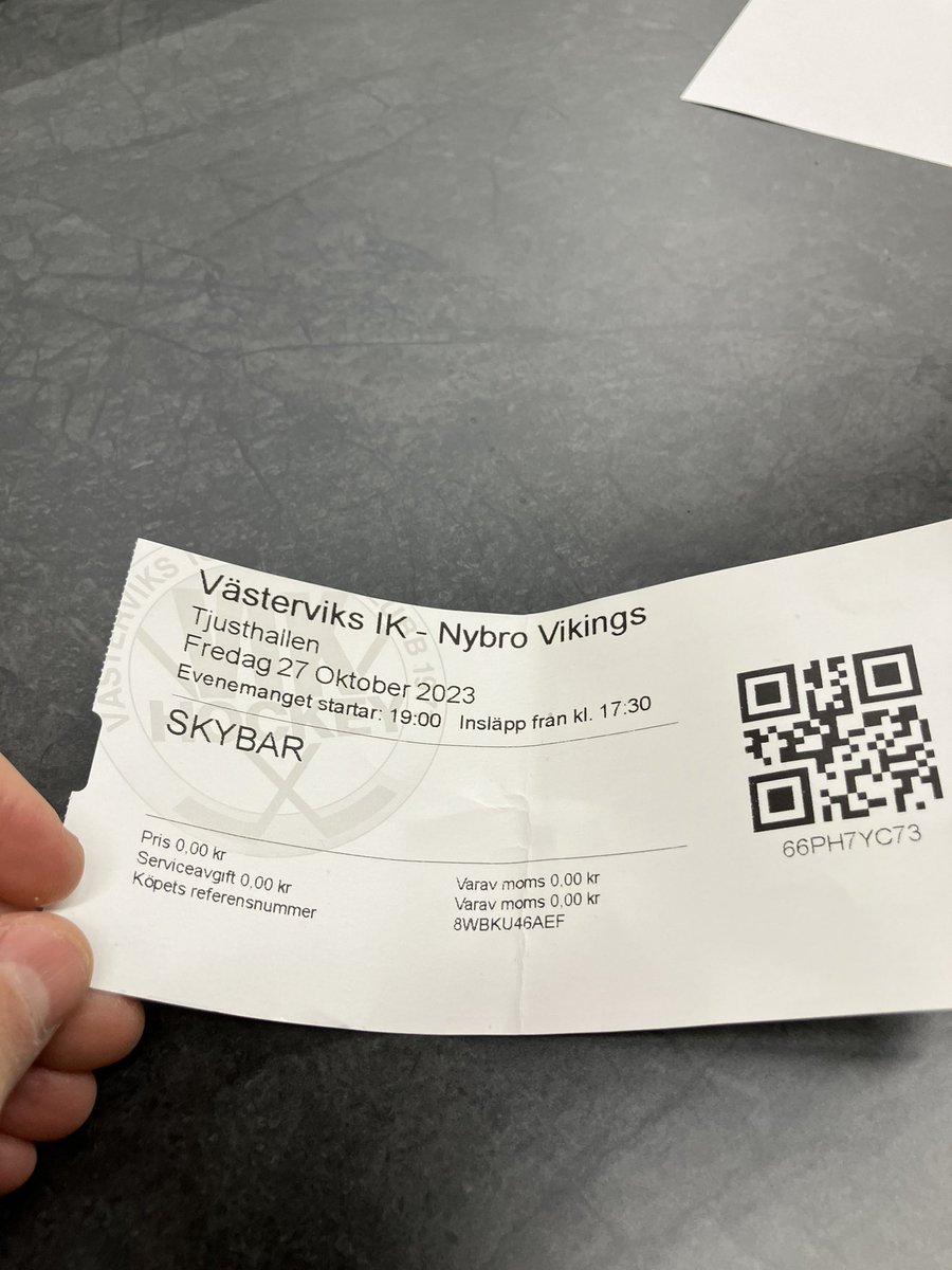 Dagen då man skulle få uppleva en skybar i Tjusthallen trodde jag aldrig jag skulle få uppleva