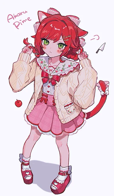  #るんるんあーと #姫乃あかる新衣装 