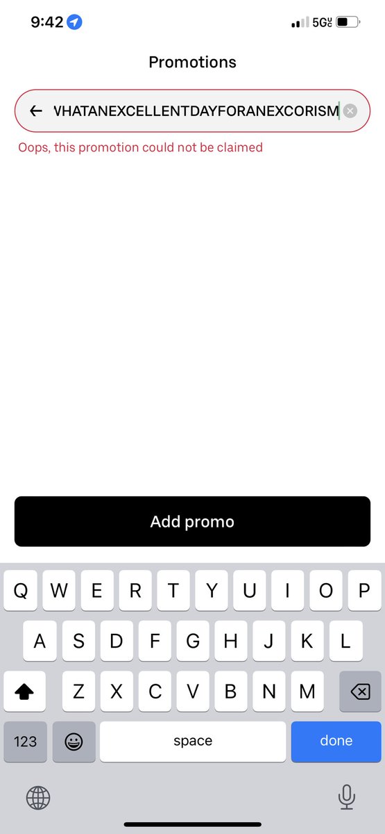 bryanirwin_'s tweet photo. @UberEats @UberEats promo isn’t working for me?? https://t.co/eu4LkDXzIB