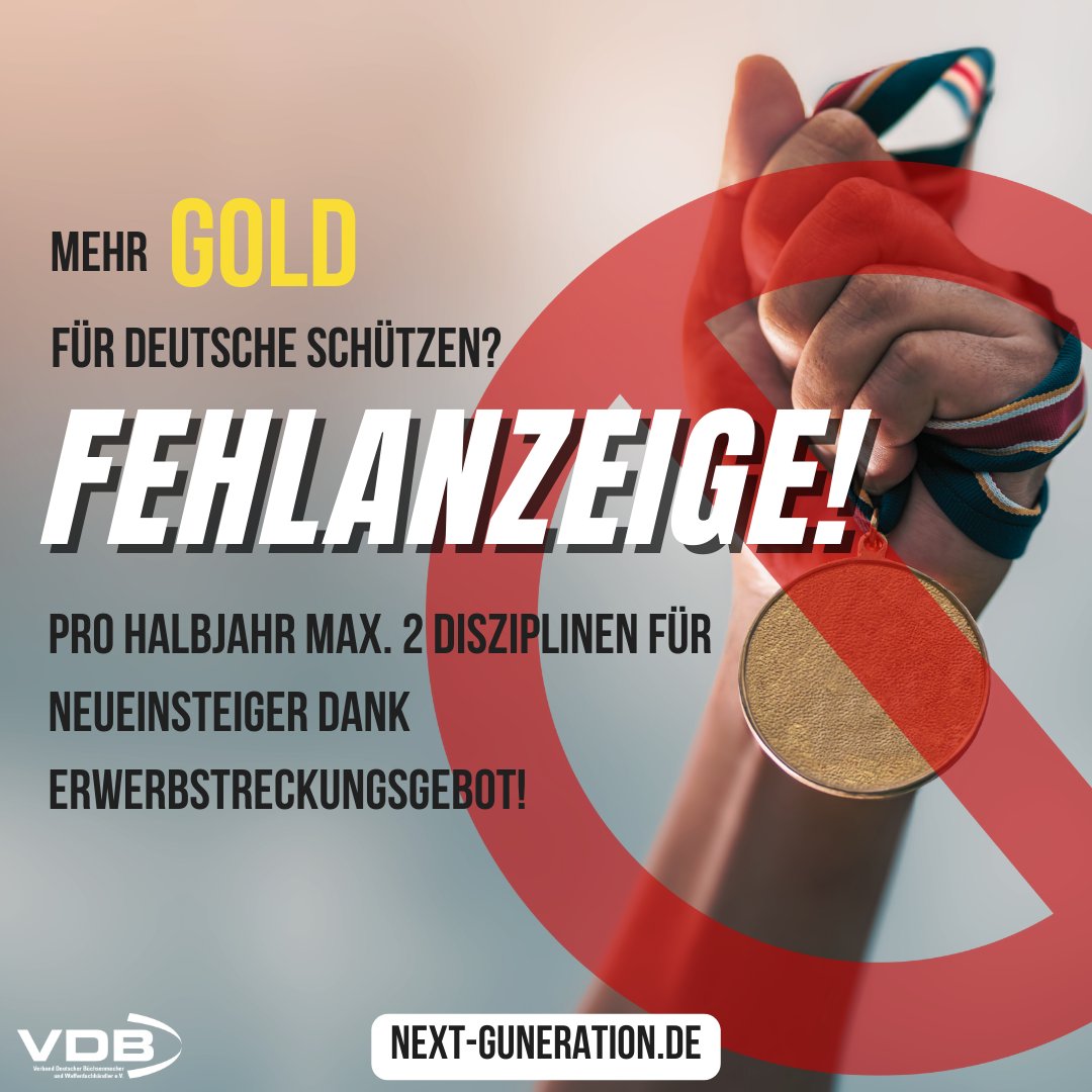 Das Erwerbsstreckungsgebot stellt eine unnötige Einschränkung für Einsteiger in den Schießsport dar und belastet die Behörden, die im Einzelfall prüfen müssen, ob Ausnahmen vom Gebot vorliegen.

Ein Sicherheitsgewinn wird nicht geschaffen. Wie wir bereits festgestellt haben: Nur