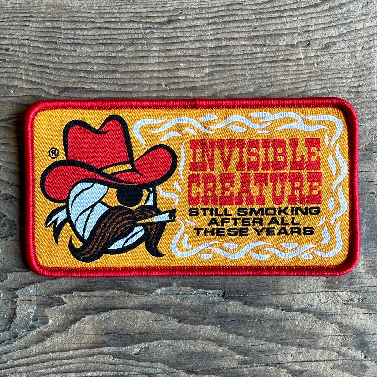 icreature's tweet photo. Our ‘Still Smoking’ patch is one of the 10 IC patches you can collect. Which ones do you have?
Collect all 10 of these patches and put them on a backpack, jacket or what not. Send us a pic and we’ll give you a shoutout!
https://t.co/L5ib8exDjL
#patchcollection #patch https://t.co/MmSL63auMt