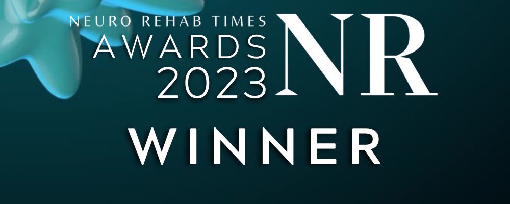 I’m delighted to say that my TBI neurorehab team @StGeorgesTrust won the “Rehab outcome of the year” award at the @editorNRTimes awards yesterday! 🥇 🎉