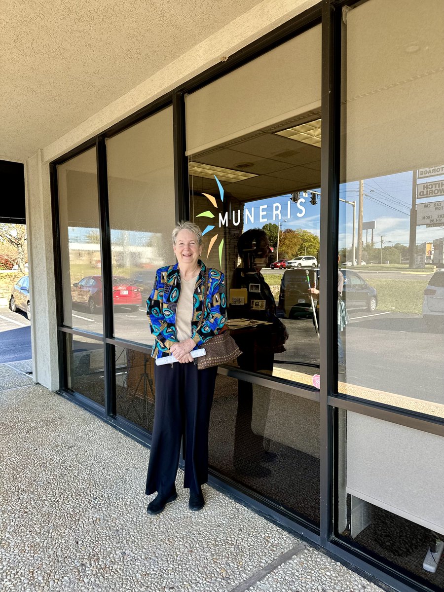 Muneris's tweet photo. Meet Nancy Robison, a cherished Muneris Benefits client! She came into the office to review her Medicare options for 2024. As a reminder, the #Medicare Annual Enrollment Period ends on December 7th. Schedule your annual review today! https://t.co/sFq1lfNQJP. https://t.co/qGLrokq0Z3