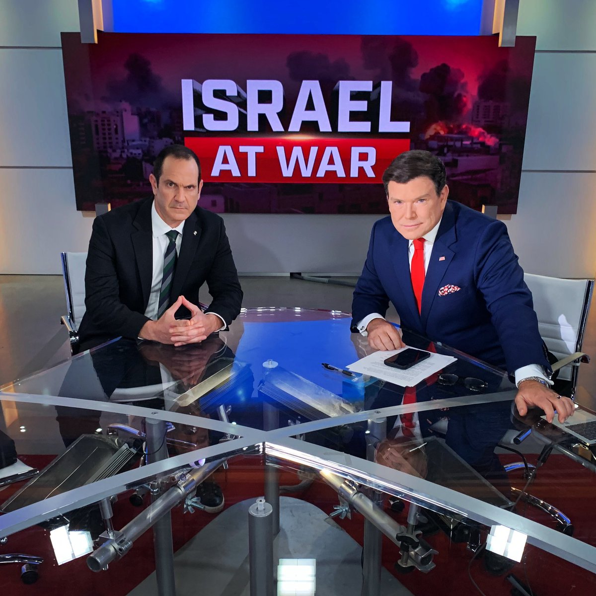 aacohenofficial's tweet photo. With @BretBaier covering the latest on Israel. @FoxNews @SpecialReport
#israel #gaza #specialoperations #counterterroism https://t.co/WiLcr7meh6