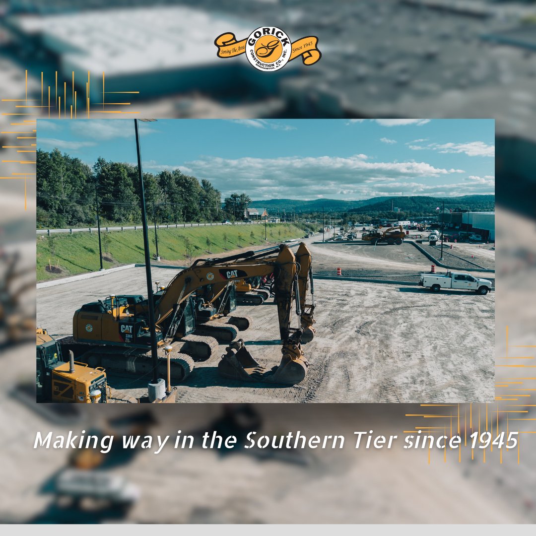 gorick_const's tweet photo. For over seven decades, Gorick Construction Co., Inc. has been steadfastly serving the demands of heavy highway projects and demolition requirements within the Southern Tier region. https://t.co/EoJuSqT9so