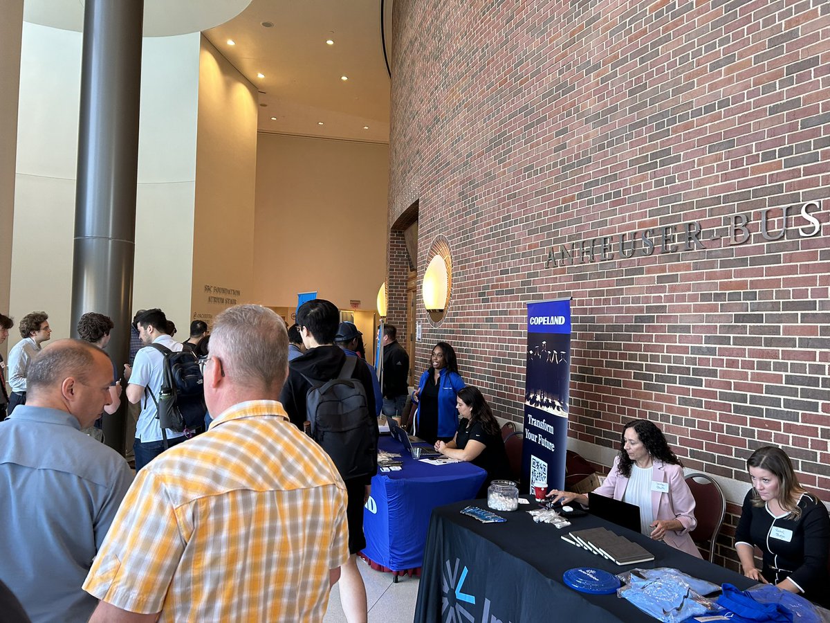 Career Fair at #umsl #stlcybercon #WeTransformLives