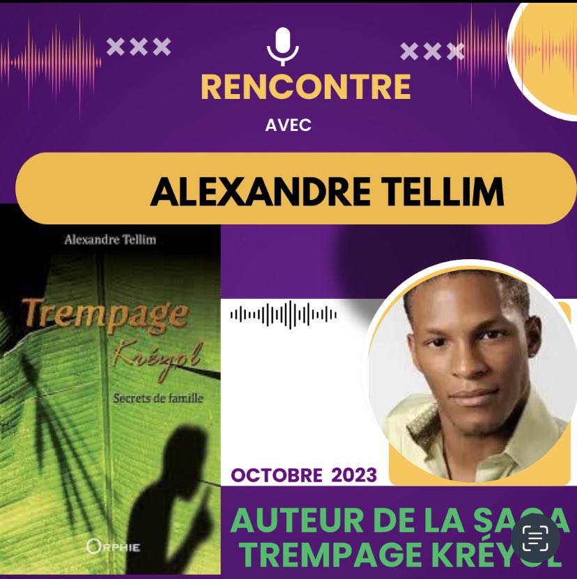 Visite au #CollegeConstantLe Ray de l'auteur de la saga intitulée Trempage Kréyol, Alexandre TELLIM, qui répond aux questions de la 3eA sur sa passion, ses inspirations et son actualité littéraire.
Une émission de la #WebradioCCLR à écouter ici :

on.soundcloud.com/vpq6F