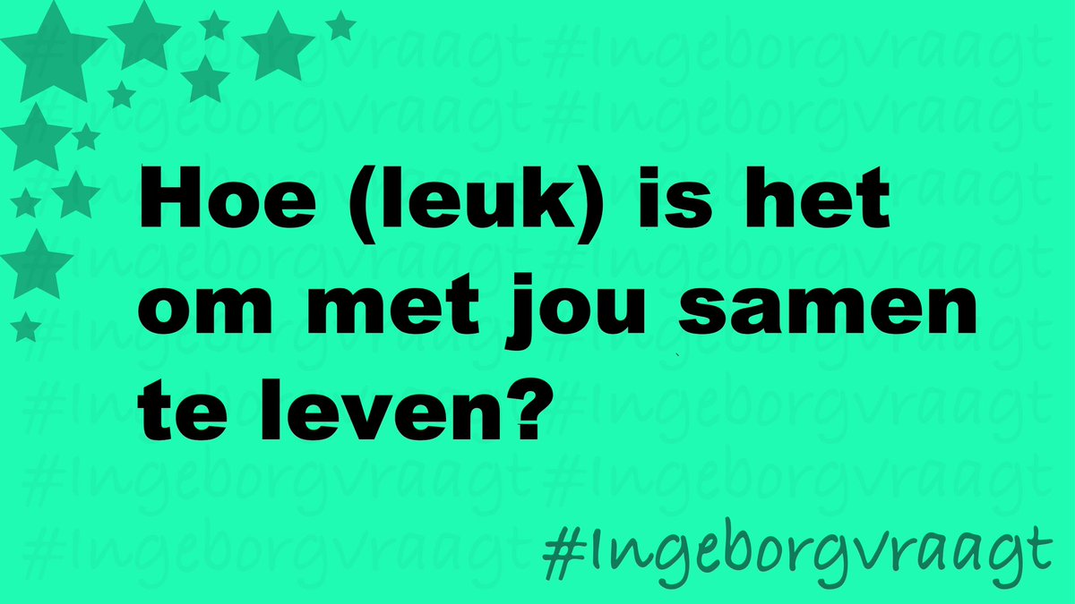 #IngeborgVraagt🍀😇 tweet media