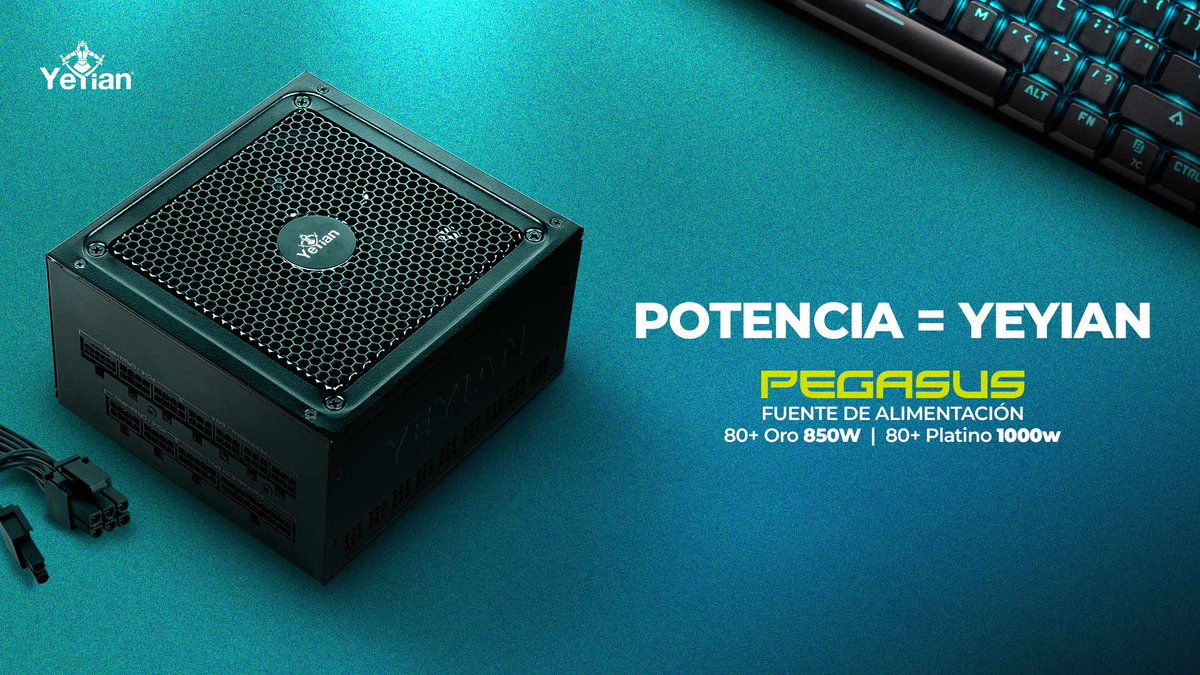 yeyian_es's tweet image. No dudes y cuando montes tu Pc cuenta con una fuente de alimentación que de la potencia adecuada a tu Pc para funcionar correctamente y evitar gastos y energía desperdiciada.

🛒bit.ly/40eXR7p🆗
#yeyian #pcgamer #setup #pegasus #setup #refligeracion #fuentedealimentacion
