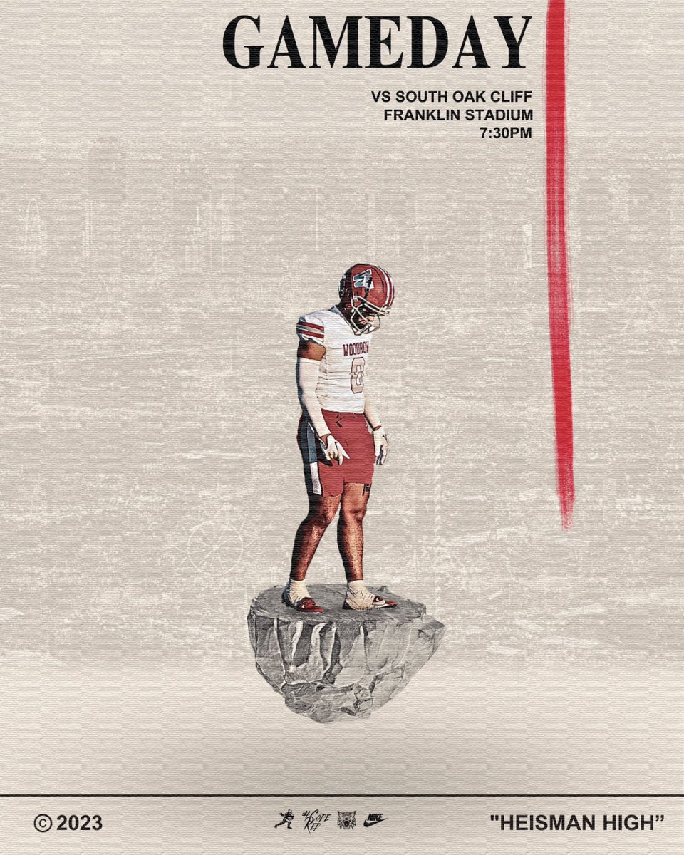 All set for tonight. 

#CodeRed #HeismanHigh