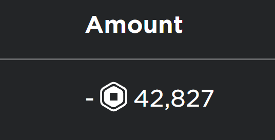 DarinHaber's tweet photo. This is how much I've spent giving people Robux today 😭😭😭 https://t.co/82S2ylejhg