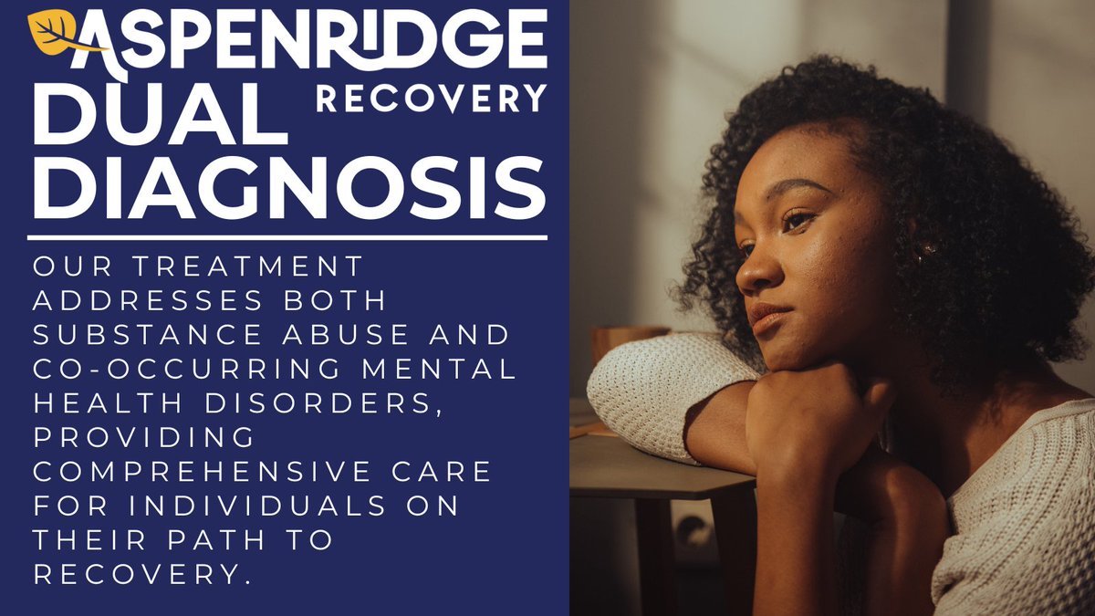 AspenRidgeRec's tweet photo. At AspenRidge, we understand that healing goes beyond addiction. Our dual diagnosis treatment approach combines substance abuse and mental health care, guiding you toward holistic recovery and lasting well-being. 🌟💪

#Rehab #Drug #SubstanceAbuse #Alcohol #Marijuana #RehabCenter https://t.co/ELrss6UBWI