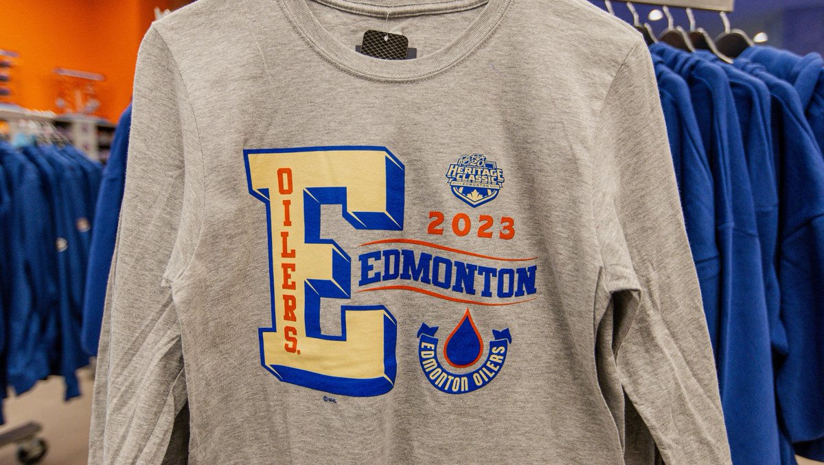 Edmonton Oilers 2023 Heritage Classic Jerseys, Apparel and Headwear – ICE  District Authentics