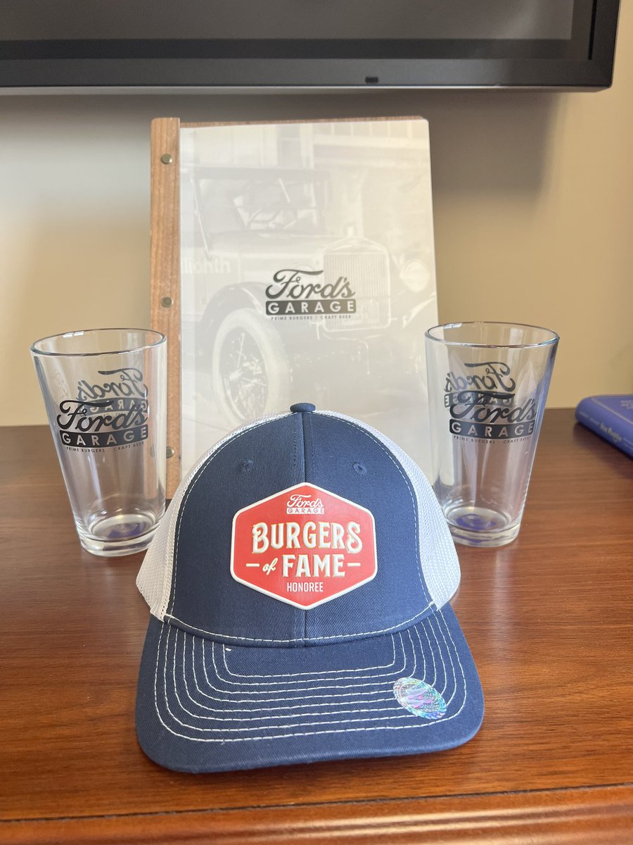 You know you've made the big leagues when you are on the <a href="/FordsGarage/">Ford's Garage USA</a> Novi menu and a member of the #BurgersOfFame. <a href="/novifire/">Novi Fire</a> <a href="/novipolice/">Novi Police Department</a> <a href="/cityofnovi/">City of Novi</a> #ThankYou