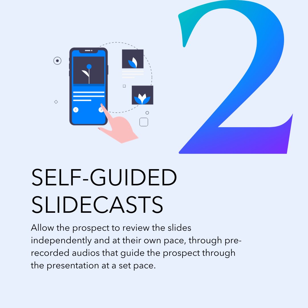 Slidecast_app's tweet image. Unlock new methods of presentation delivery with Slidecast’s four presentation styles...

Which is your favorite? 

 #Slidecast #presentationdelivery