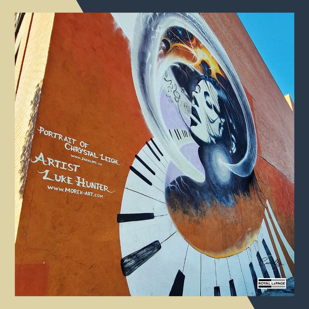CasuallyProRE's tweet photo. Found in Penticton, BC, this amazing piece "Portrait of Chrystal Leigh" by Luke Hunter fills the wall of a local business.
Let's make YOUR dreams... Realty!
#mural #piano #music #Penticton #outdoor #art #LukeHunter #amaturephotographer #photography #casuallypro #dreamstorealty https://t.co/5yWHgvSA76