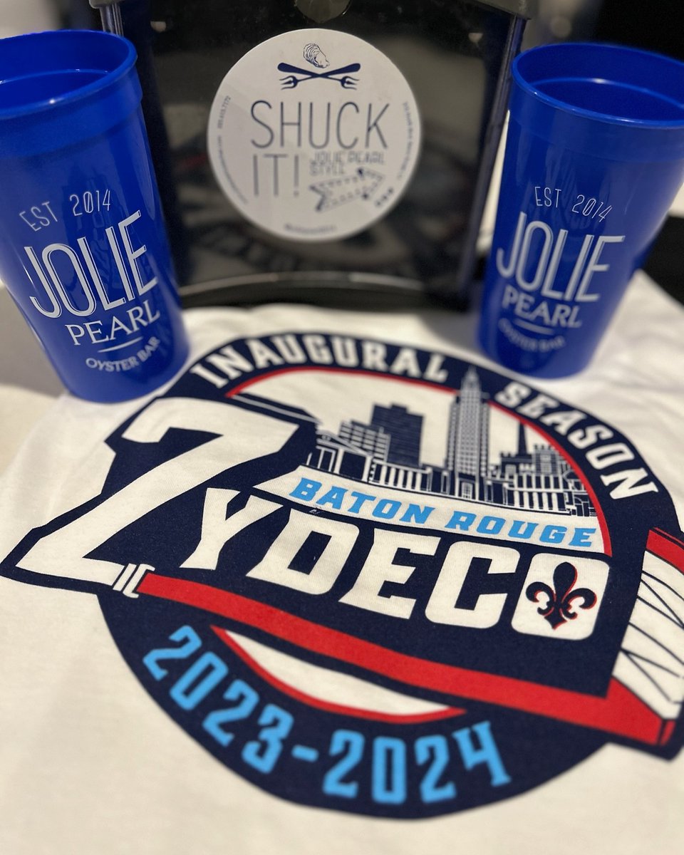We are giving away 2 FREE tickets for the Zydeco hockey game tonight! 🏒  Raising Cane's River Center is where the action is, and our restaurant is where the flavor is. Join us for a complete hockey game night experience! 🍻 #downtownbatonrouge, #zydeco, #hockey