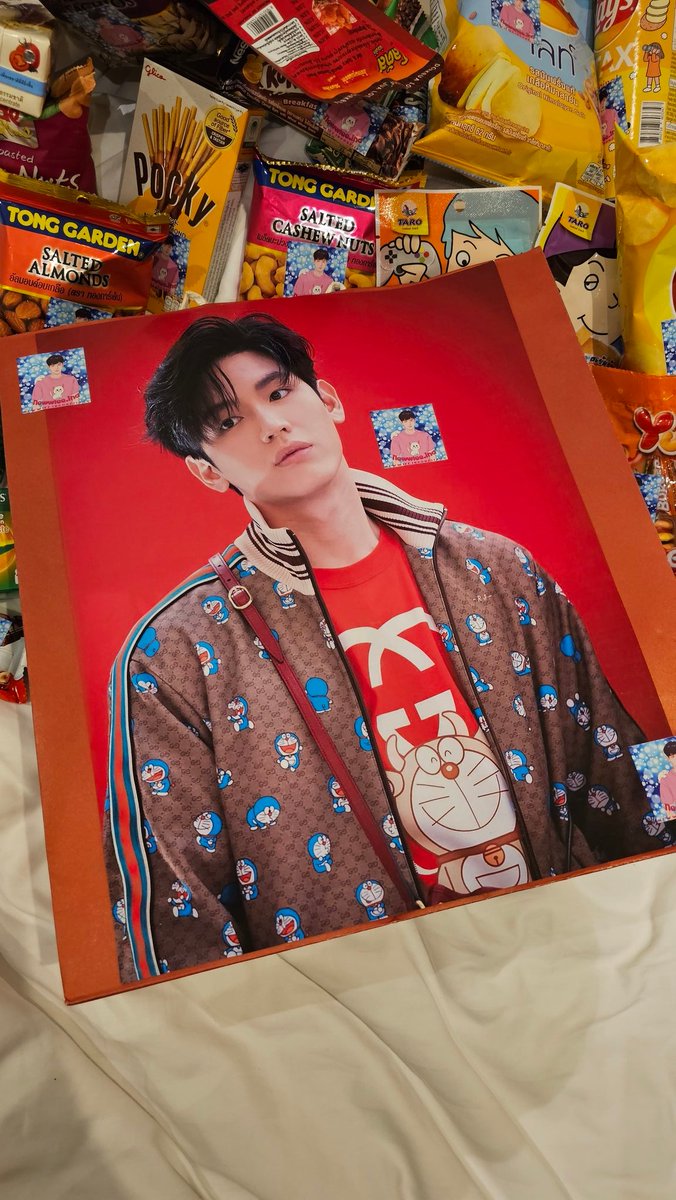 Newwiee_Ina's tweet photo. Today we send snacks for Food Support #CheeryMagicTH to our lovely #Newwiee Hope you enjoy it. 🩷🍒 @new_thitipoom

Thanku for all your support. rikayoung konjacmilktea nike. 🥰 https://t.co/6wPXXv7Foq
