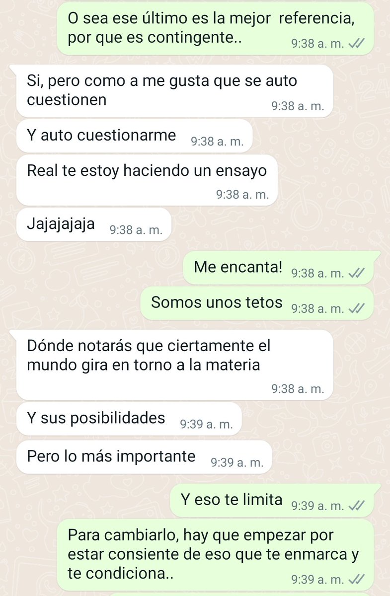 Julioolverar's tweet image. Les deseo tengan gente que cuestione siempre sus creencias.🫶

De lo otro ya hay mucho.