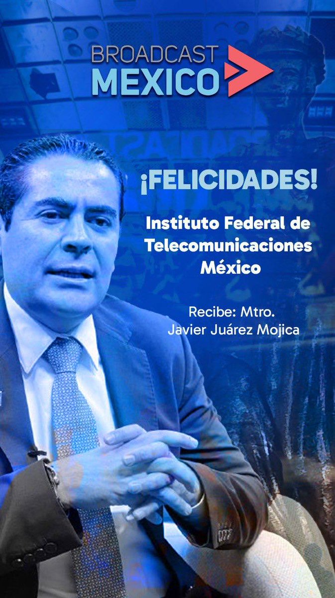 Muchas gracias @juarezmojica , BROADCAST MÉXICO 2023 se congratula entregar al @IFT_MX el reconocimiento Honorífico del año BCMX2023  por 10 de años de transformación e innovación del sector de las Telecomunicaciones y Radiodifusión en México.