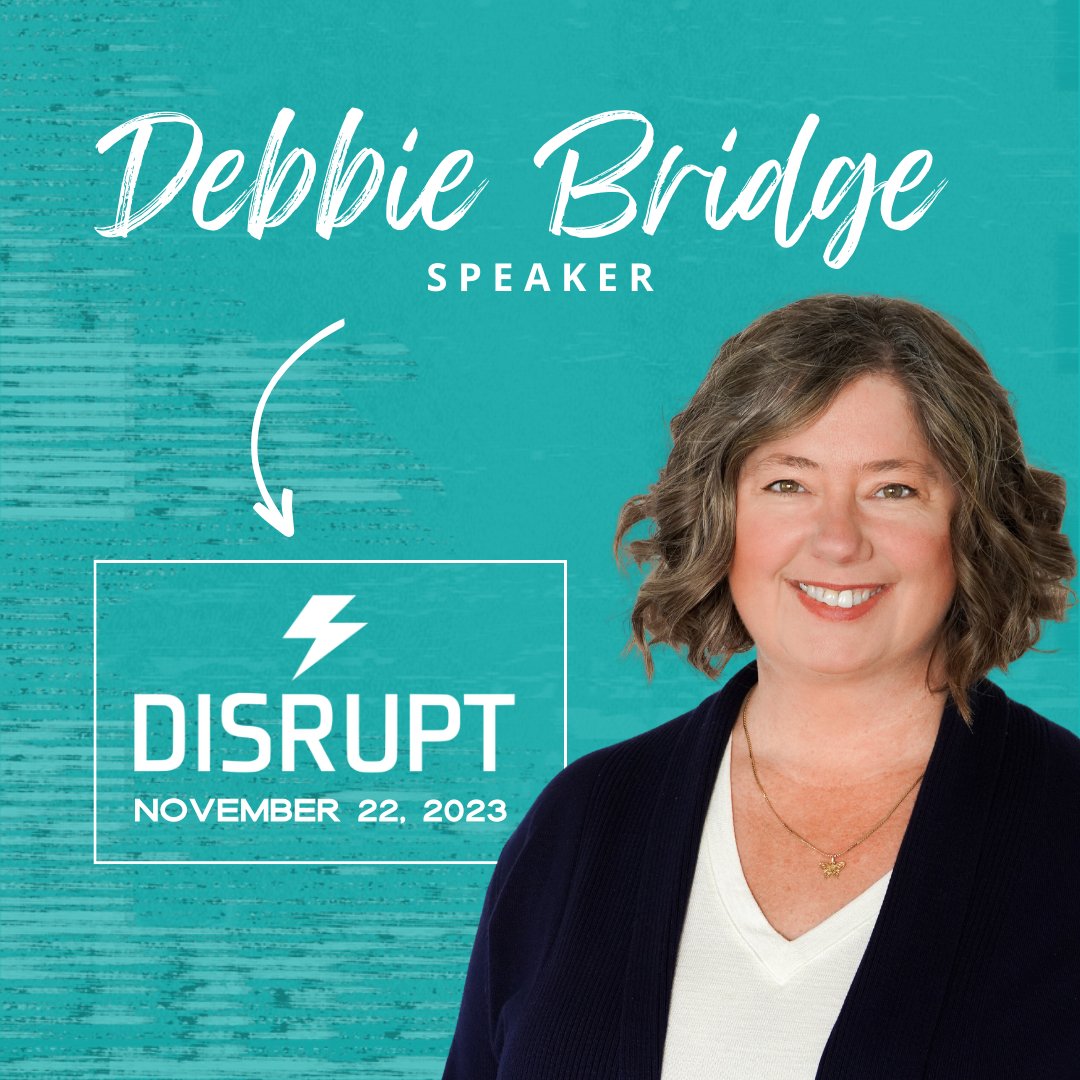 We can’t wait to see our very own Debbie Bridge speak at the SOLD OUT <a href="/disrupthryeg/">DisruptHRYEG</a> this November! Her topic? End the Blame Game and Embrace Self-Leadership.

Are you coming to Disrupt? Let us know in the comments! We can’t wait to see you there.
