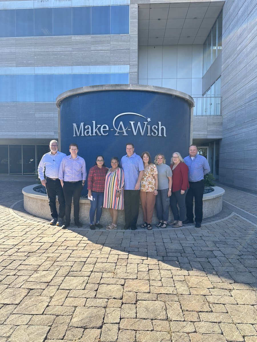 Thank you so much to our partners at CAL's Convenience for visiting our Addison office last week! Over the last five years, Cal's Convenience has helped grant more than 100 wishes. We're so thankful for this amazing group of wish granters!