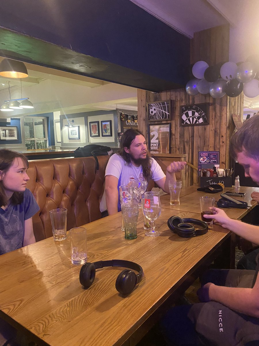 Thank you very much to everyone who attended our social on Wednesday! It was lovely to see you all again and meet some of you for the very first time. 

Hopefully everyone had as much fun with the questions discussed as we did!