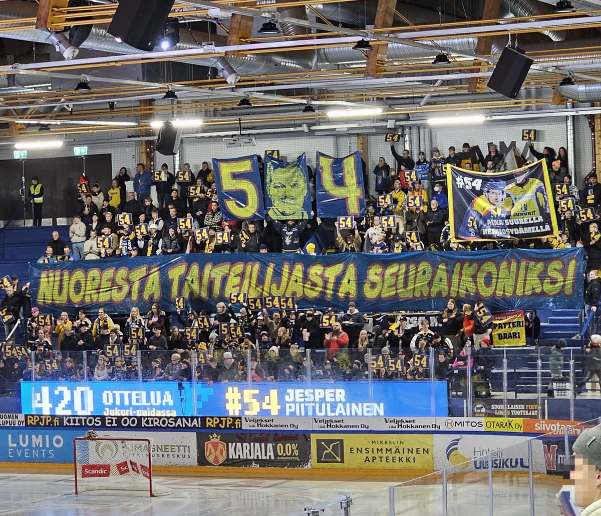 Yksi kaikkien aikojen Jukureista. Onnea upeasta saavutuksesta, Pide!
#jukurit #tifo