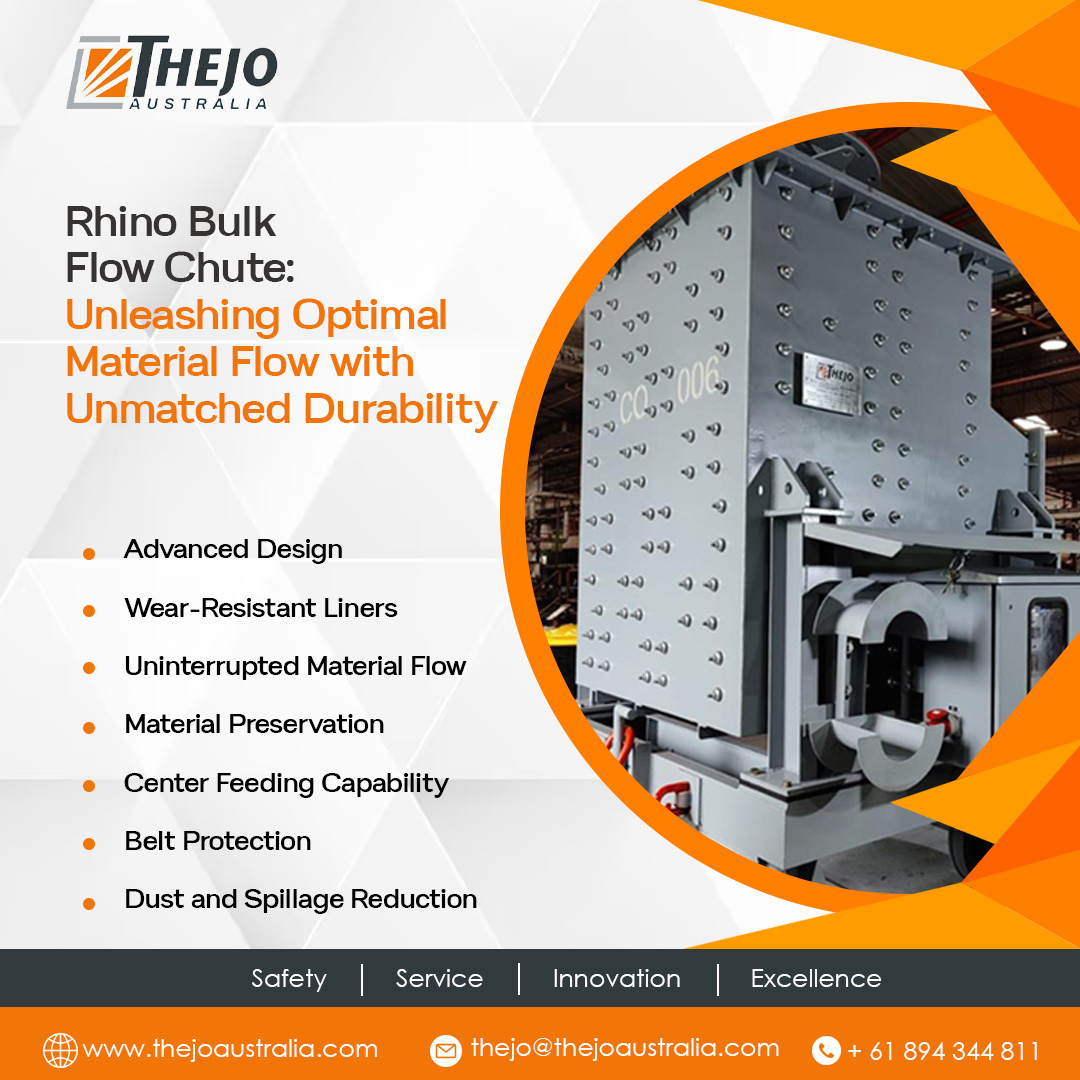 thejoaustralia's tweet photo. Rhino Bulk Flow Chute: Unleashing Optimal Material Flow with Unmatched Durability
  
🌎 https://t.co/TCzXw9jjBi
📨 thejo@thejoaustralia.com
☎ +61 8 9434 4811

#beltcleaners #thejoaustralia #coneyorcare #conveyorsystemaustralia #pulleylagging #conveyorcare #conveyor https://t.co/cbjPBvl9Qj