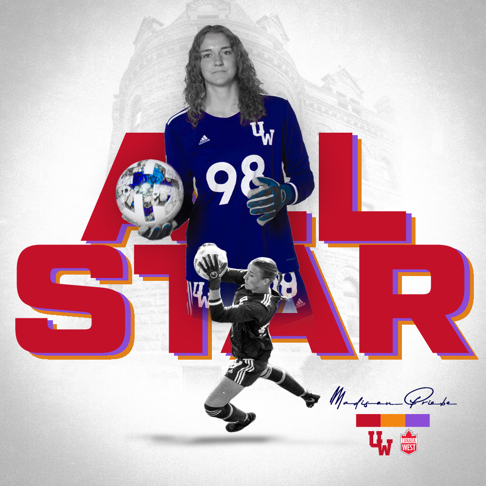 A record-breaking year has earned Madison Priebe of <a href="/WesmenWSOC/">Wesmen Women's Soccer</a> a Canada West conference all-star.

wesmen.ca/news/2023/10/2…

#WePlayForWinnipeg