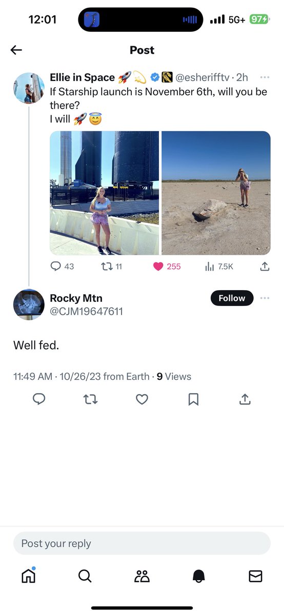 Ellie in Space 🚀💫 tweet media